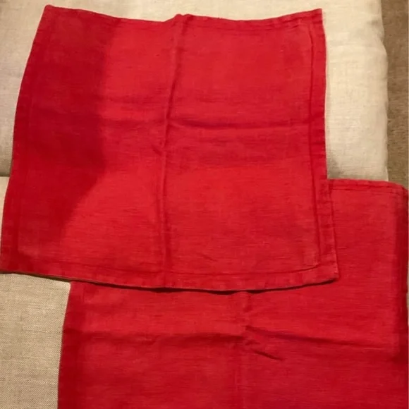 Pottery Barn Linen Pillow Covers 20” - Picture 1 of 2